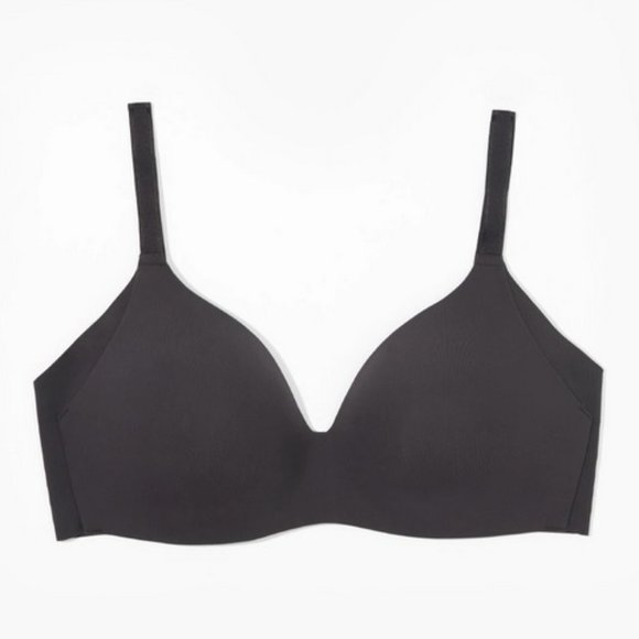 Knix WingWoman Contour Bra / Size 7+ / Black Wireless Padded 38E 36F 38F - Picture 1 of 7